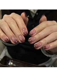 ブラウングラデーション