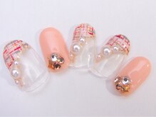 ネイルサロン ドレリッチ 大宮店(drerich)/【6990】ツイード柄