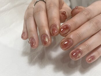 アイネイルズ 渋谷店(I nails)/カシスぷっくりネイル