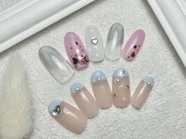 バレンタイン★ハートネイル