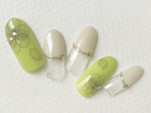 ネイルーク(Nailuke)/2023年３月＆４月の定額ネイル
