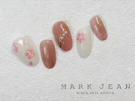 122. 桜　マグネット　ネイル