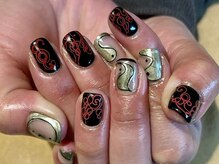 ブランシュ 藤沢(Blanche)/オーダーメイドネイル 織り交ぜ