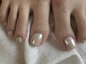 Foot【初回ジェルオフ無料】ミラーorオーロラ (ドライケア込み)
