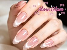 More Glam たくさんのこだわりポイントをご紹介★マグネットネイル・ひまわりネイル・夏ニュアンスネイル