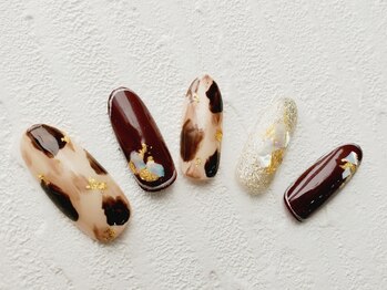 ビーケア 自由が丘店(B.care)/秋ネイル¥7480