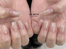 ルレーブ(LE REVE)/ラメワンカラーネイル