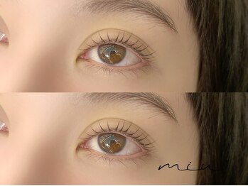 ミウ ネイル(miu nail)/まつ毛パーマ¥4490