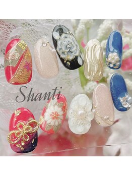 シャンティ(Shanti)/成人式ネイルチップ