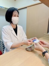 田井整体 整骨院/受付にて次回のご予約