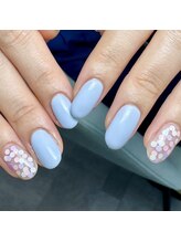 エルネイル(elu nail)/シンプル/ニュアンス/夏ネイル