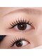 フローランズ(FLORANZ)の写真/ボリュームUPならお任せ！ダブルフラットラッシュとバインドロックで理想のぱっちりeyeを演出☆[LED]