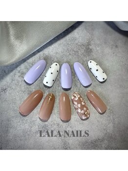 ララネイルズ(LALA NAILS)/定額シンプルコース ¥6,299