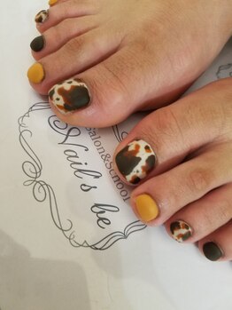 ネイルズ ビー 南昭和町本店(Nail's be)/フットネイル