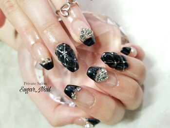 シュガーネイル(sugar nail)/地雷系ネイル