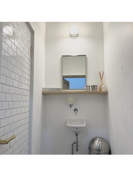 アイラッシュサロン ブル 松戸東口店(Eyelash Salon Bull)/《パウダールーム》