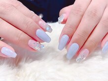 サニーデイズ ネイルアンドビューティー 曙橋店(SunnyDays Nail&Beauty)/スモーキーブルーグレー