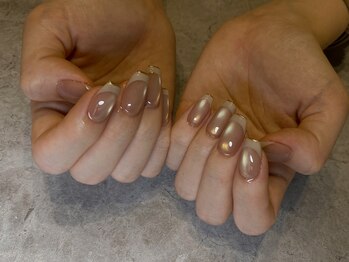 フレンチ/マグネットネイル