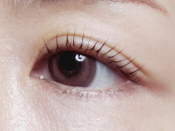 アイラッシュサロン ミミ(mimi)の写真/【トリートメントまつげパーマ】艶のあるナチュラルで上品な仕上り☆今流行りの韓国風束感仕上げも◎