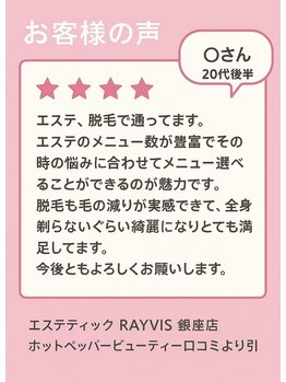 エステティック レイビス 銀座店(RAYVIS)/
