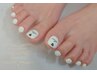 【フットネイル＋アート】しっかりケア＆長持ちジェル9900円～※アート相談ok