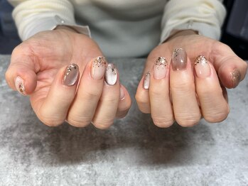 ヒミツキチ 恵比寿店(himitsukichi)/キラキラネイル