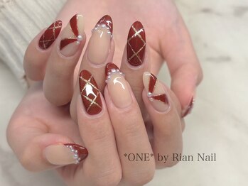 ワンバイリアンネイル 立川店(ONE by Rian Nail)/★パラジェルフルアートコース★