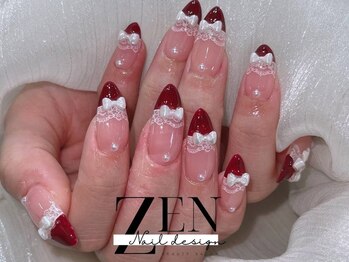 ゼン ネイル デザイン 池袋(ZEN NAIL DESIGN)/* 長 さだしやり放題×つけ放題