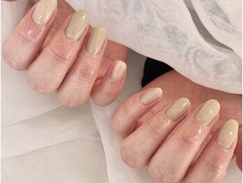 エルネイル 渋谷店(Ellenail)/ピスタチオワンカラー