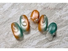バブル シュガー バイ ネイルクローネ(bubble sugar by.nail crone)/個性マグニュアンスネイル