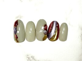 プチアート定額ネイル￥6980
