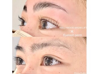 プリマプリート 各務原店/まつ毛パーマと眉ワックス