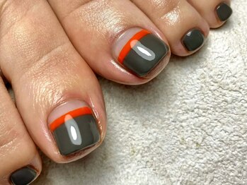 オーラリー ネイル アート メゾン(ORRERY nail art maison)/フット / カラーライン