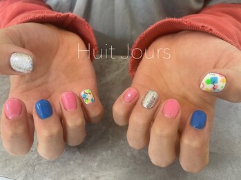 ユイット ジョアーズ/カラフルメンズネイル