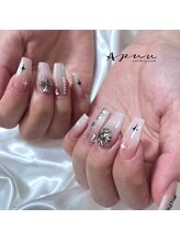 アピュ(APUU)/白グラデーション