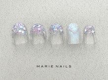 マリーネイルズ 横浜店(MARIE NAILS)/定額¥6,600 ラメグラ 0327b