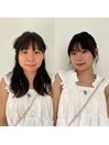 お客様ヘアメイクBefore/After