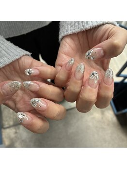 アンジー 辻堂店(Angie)/キラキラ/グラデ/冬ネイル