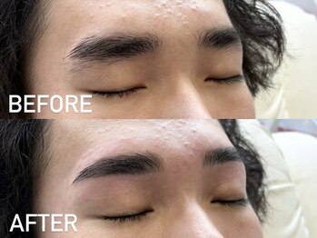 エムズアイブロウ 大阪京橋店(M’sアイブロウ)/メンズハリウッドブロウリフト