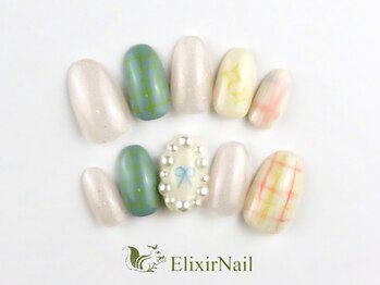 エリクサーネイル 心斎橋(Elixir Nail)/定額aシンプル/クーポン使用