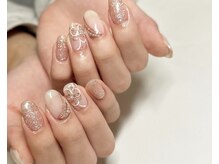 カイヤナイト(Nail Salon Kyanite)/人気、手描き水引きデザイン♪