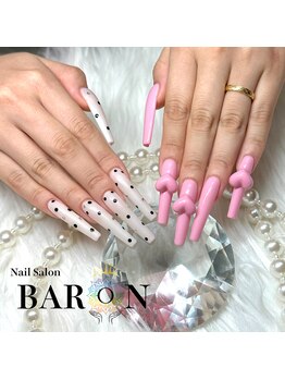 バロン 本厚木店(BARON)/ドット×ピンク×モールドハート
