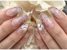 ダブルネイル(Double Nail)/【松崎】コンテスト13番　お花！