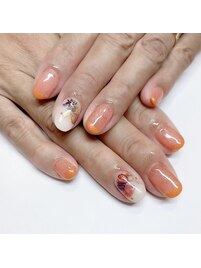 元気ビタミンカラーネイル