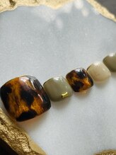 ウフネイル(ufu nail)/フットゴージャスデザイン