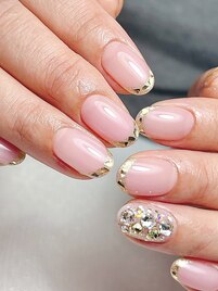 ★GOLD★ガラスフレンチ