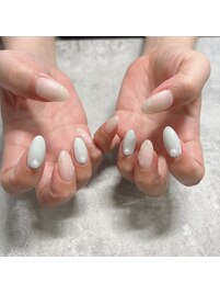 しずくネイル