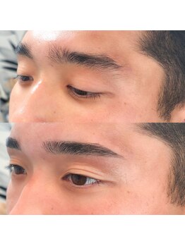 アンドスリー 原宿 表参道店(And Three)/眉毛パーマでキリッとモテ眉に