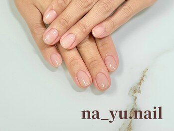 ナユネイル(na_yu.nail)/自爪風クリアネイル 158