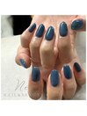 navy × one color